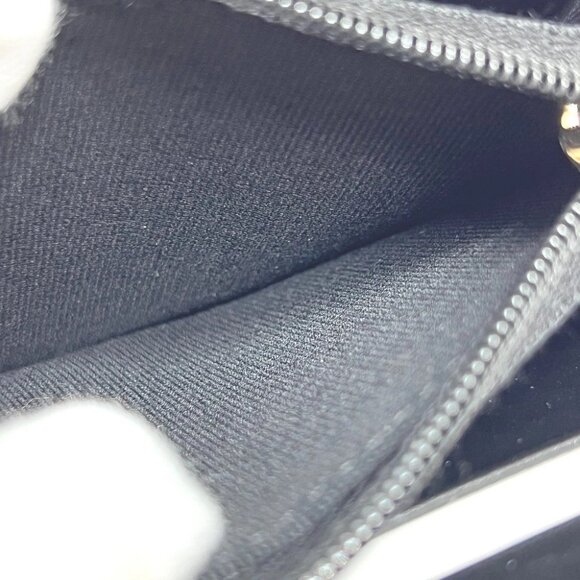 CHANEL AP4658 CC Mark Zip coin purse Long Wallet Caviar Leather Unused - Picture 8 of 9